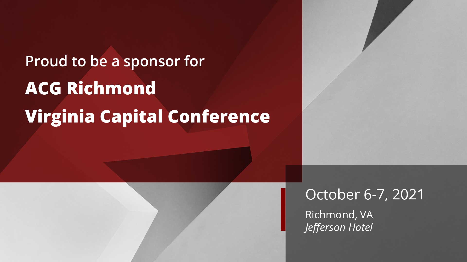ACG Richmond Capital Conference 2021